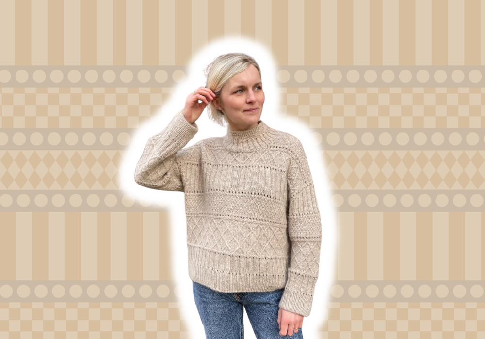 Trui - Double Sunday & Silkhair - PetiteKnit - Ingrid Sweater